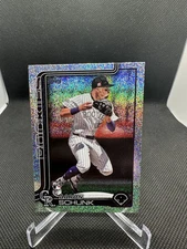2025 Topps Series 1-Aaron Schunk RC #196-Sandglitter Parallel