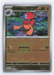 Archen (Poke Ball Pattern) 050/086 White Flare Uncommon Holo