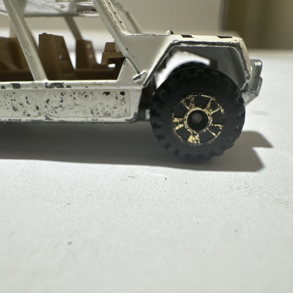 Tomica F65 Lamborghini Cheetah 1:62 Diecast 1979 Zebra Deco Japón - Ejes doblados Foto 4 de 4