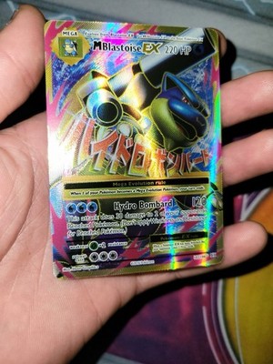 M Blastoise EX (Full Art) 102/108 Evolutions Holo
