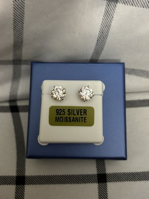 925 Silber Moissanit 4,0 ctw