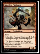 Rivals of Ixalan #101 Fanatical Firebrand