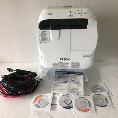 Epson Brightlink Pro 1410Wi 3100 Lumens 3LCD HDMI WXGA Projector