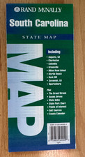 1997  Rand McNally State Map  South Carolina  Rand McNally Travel Map