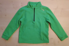 grüner warmer ODLO Skirolli /Skipulli - 1/4-Zip Fleece-Sweatshirt in Grösse 116