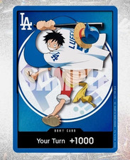 Presale- Dodgers One Piece Night Promo Card 7...