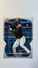 2023 Bowman Draft Prospect Jake DeLeo #BD-158 Miami Marlins
