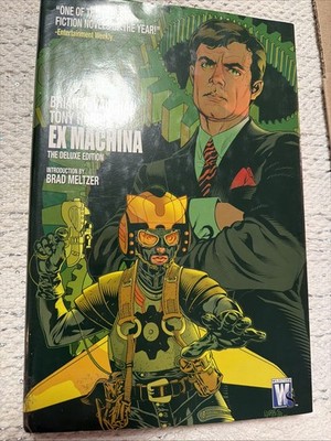 Ex Machina Deluxe Vol 1 Hardcover (Wildstorm 2005) First Print - Brian K Vaughan