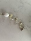Antique Opalescent Glass Choker Necklace Unique Look — photo 9