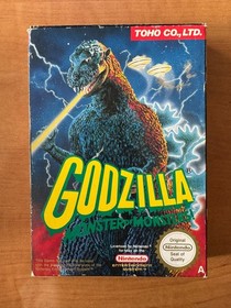 Godzilla Monster of Monsters Nintendo NES - PAL UKV Boxed Complete CIB