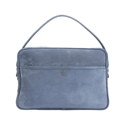 Acne Studios バッグ デニム風 ショルダー ACNE STUDIOS Camero Denim Blue Suede Shoulder Bag New & Authentic