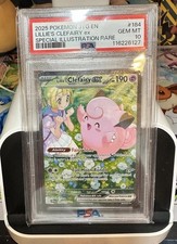 Pokémon TCG Lillie's Clefairy EX Journey Together- 184/158- PSA 10 on eBay
