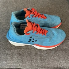 Craft Sports Pro Endurance Mens Athletic Running Shoes Size 11 Blue White orange