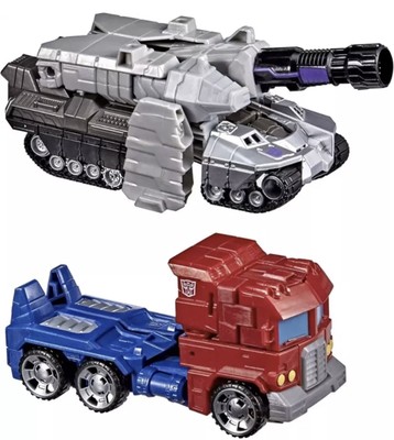 Transformers Toys Heroes and Villains Optimus Prime and Megatron 2-Pack, 7inch