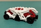 Hot Wheels Double Demon Red White Black Diecast Vintage 1986 Redline Tires