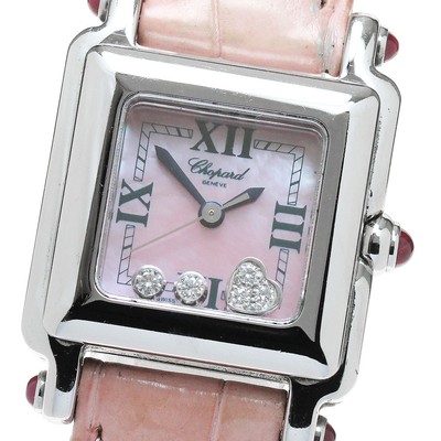 Chopard 27 8892-21 Happy Sports 3P Diamond Quartz Women's