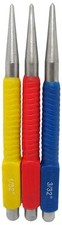 3 PC Nail Finish Setter Punch Set