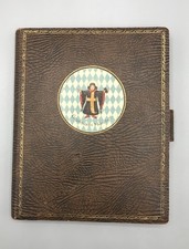Tagebuch Leer Buch Münchner Münchener Kindl Alt Antik Poesiealbum Unbeschrieben