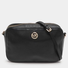 Borse a tracolla Michael Kors in pelle nera
