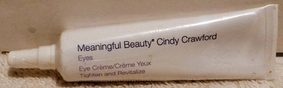 Meaningful Beauty Lifting Eye Creme Formula Cindy Crawford 0.5oz 15mL Sealed