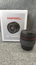 SAMYANG Lens AF 12MM f2.0 Used