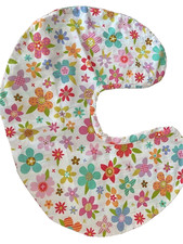 Boppy Pillow Cover Stripes Floral Colorful Hippie Boho Colorblock