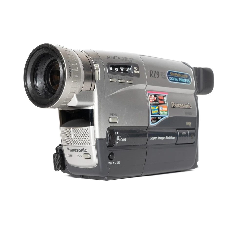 Panasonic NV-RZ9 VHS-C PAL Camcorder - Silver - FULLY FUNCTIONAL - Image 2 of 4