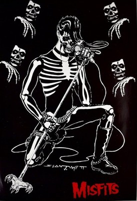 Misfits Legacy of Brutality By Sean J Wyett Vintage Poster 24 X 35