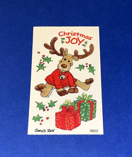 Vintage Suzy's Zoo Christmas Sticker