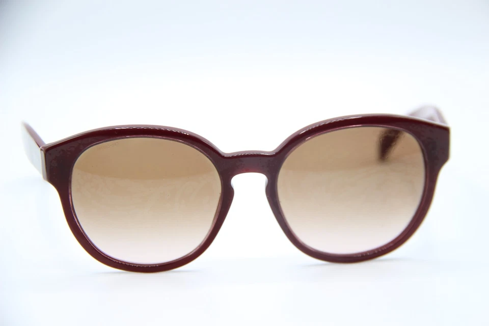 GAFAS DE SOL PRADA SPR 18R UAN-0A6 2N BORGOÑA DEGRADADO AUTÉNTICO DISEÑADOR 56-19 Foto 2 de 4
