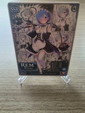 Rem Re:Zero Manga edition Anime Card Custom Neko Nevi Series