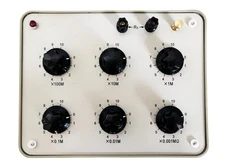 Decade Resistor DC Resistance Box DC Bridges with Resistance Range 0~1.111110GΩ