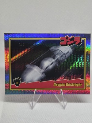 Super7 Toho Showa Series 1 Godzilla Oxygen Destroyer #11 Silver Foil 1/1