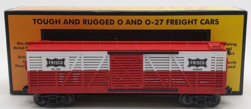 MTH 30-7194 O Gauge Frisco Stock Car #47865 LN/Box | Condition: Used