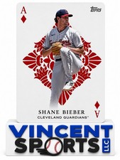 2023 Topps Series 1 - All Aces Shane Bieber #AA-15 SP Insert Guardians Blue Jays