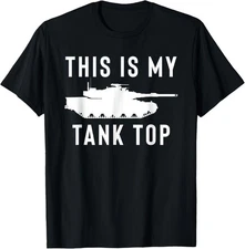 M1 Abrams Tank Funny Sarcastic Military Pun Gift Unisex T-Shirt