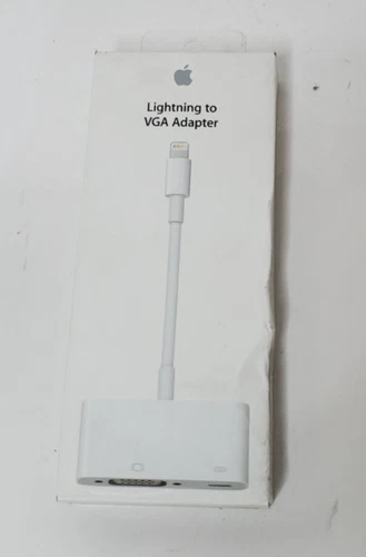 Apple Lightning to VGA Adapter A1439- New Sealed