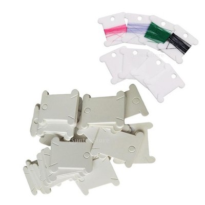 200 Stück Papp Zahnseide Spulen Fadenwicklung Kartenhalter Spule Rolle 38x35mm