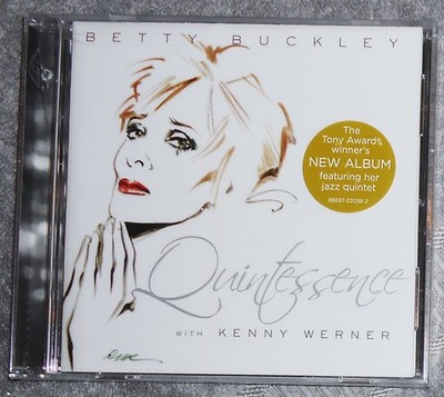 BETTY BUCKLEY - Quintessence, With Kenny Werner, Jazz CD is NEW