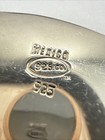 VTG CHUNKY DESIGNER 925 CO. MEXICO STERLING ABSTRACT KNOT SWIRL PIN.13.2 GRAMS. — photo 8
