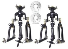 Front Drive Axle Hub kit Swing Arm Suspension Disc Rotor ATV Quad Go kart Cart