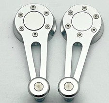 Window Crank Set For 1968-79 Vw Bay Window Bus Type 2 Satin Wsatin Suede Nl