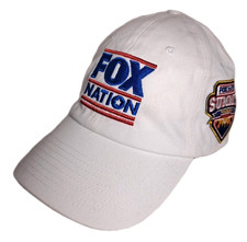 Fox Nation Bayside Hat MADE IN USA Embroidered Cap Strapback Adjustable Unisex