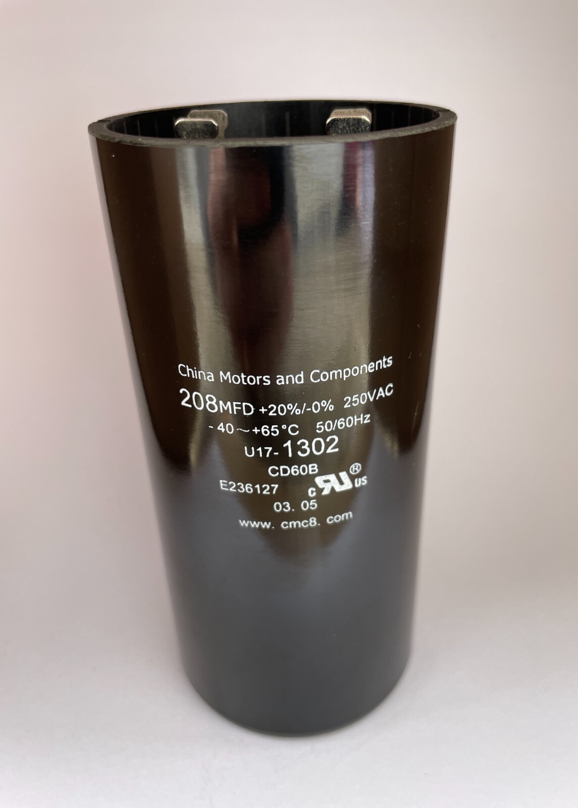 208 250 Mfd Capacitor 220 250 VAC Motor Start Pump Fan Compressor 208-250-mfd-capacitor-220-250-vac-motor-start-pump-fan-compressor