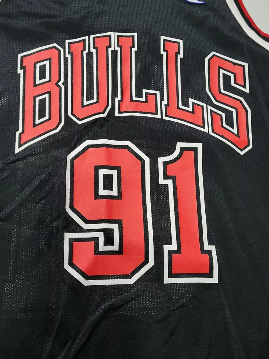 Size 52. 90s Vintage Chicago Bulls Dennis Rodman 91 NBA 