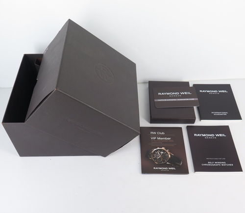 Raymond Weil Outer Box + Documents incl Blank Warranty - Picture 2 of 3