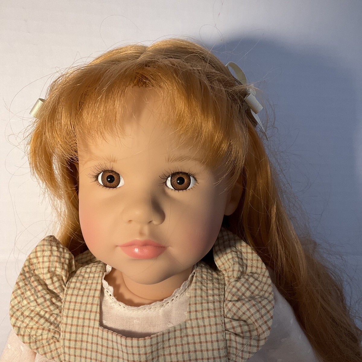 Anna-Maria Gotz Doll Steiff Bear German Vinyl Art Doll H