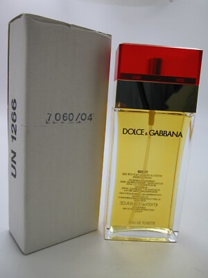 ORIGINAL* DOLCE & GABBANA RED 3.4 oz / 100 ML EDT Spray Tester