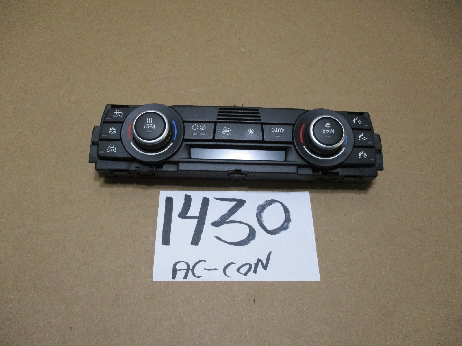 07 08 09 BMW 328 AC and Heater Control Used Stock #1430-AC 