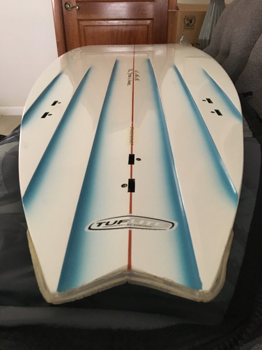 NOS Surftech TUFLITE BYRNE Six Channel Surfboard island rusty